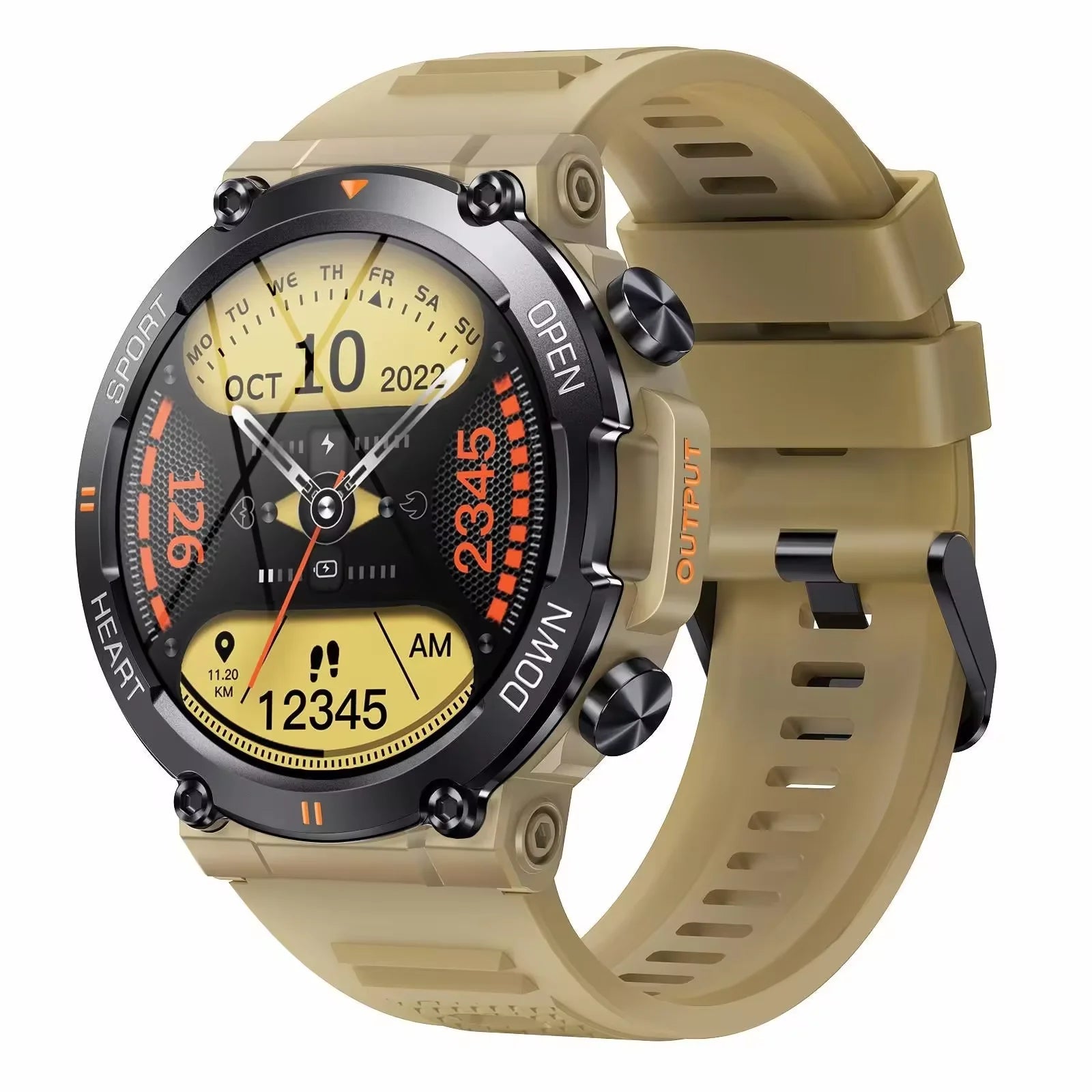 2025 K56 Pro Sport Smart Watch Men BT Call Feature Health Fitness Sports Reloj Smart Watch - Shubert Online Store