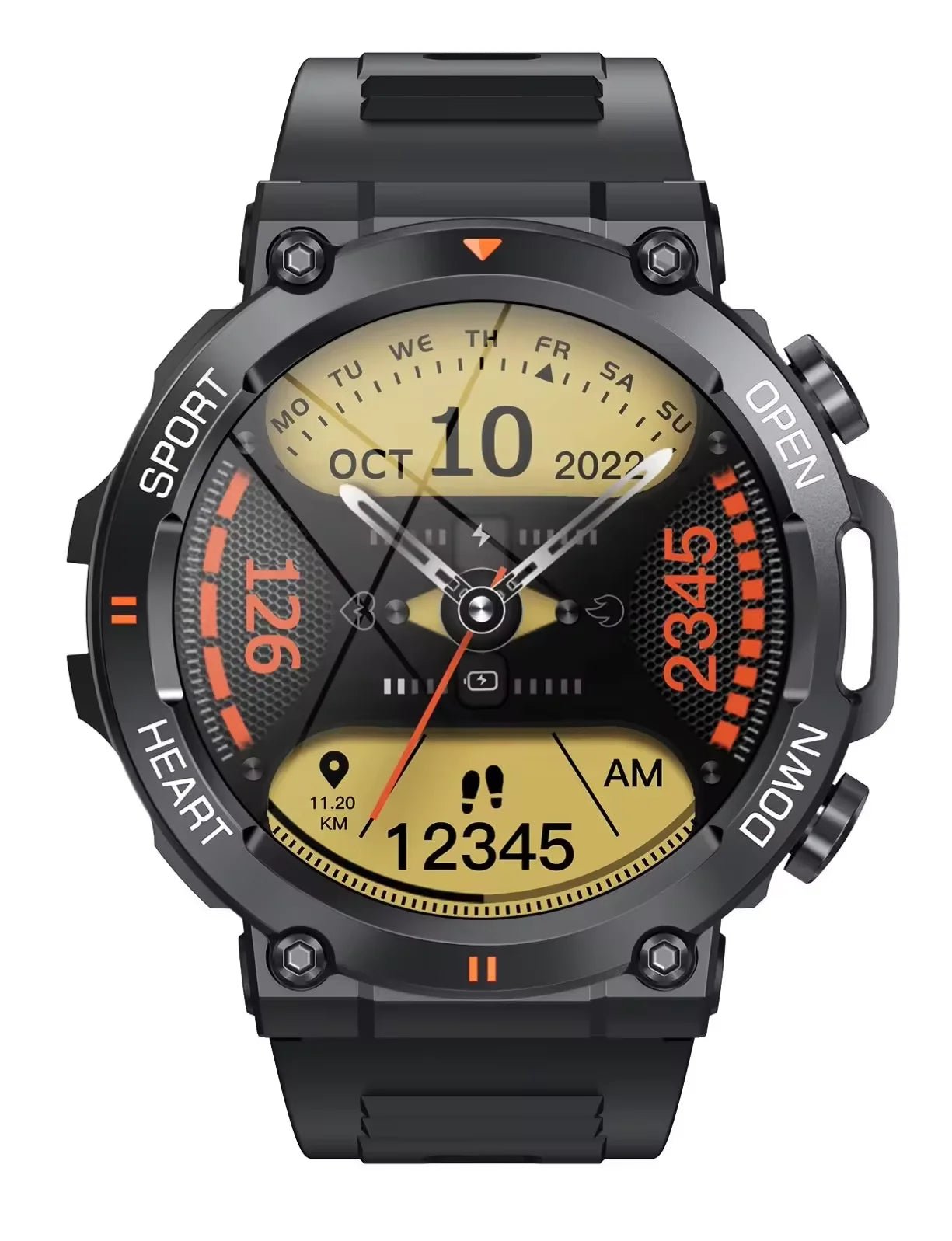 2025 K56 Pro Sport Smart Watch Men BT Call Feature Health Fitness Sports Reloj Smart Watch - Shubert Online Store