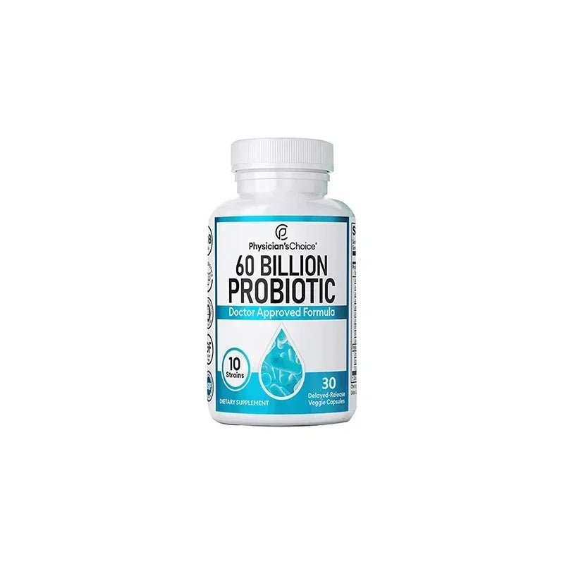 60 Billion Probiotics - Promotes Overall Digestive Health, Immunity, Gut Health, Gas & Bloating Relief, Acidophilus Supplement - Shubert Online Store