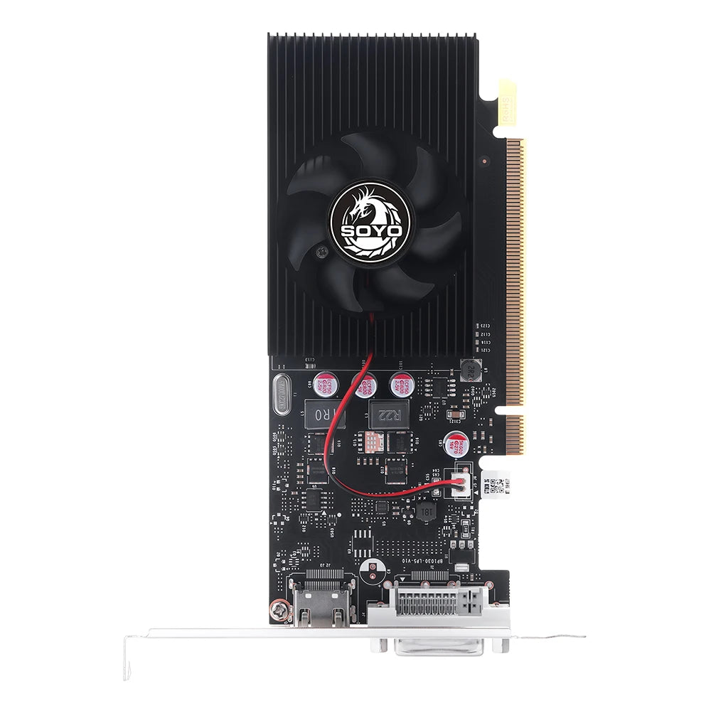 NVIDIA GeForce GT 1030 2GB Graphics Card GDDR5 64-bit PCIe x4 3.0 DesktopVideo card Low Power HDMI DVI PC Game Computer componen