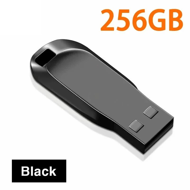 Flash Drive 2TB USB 3.0 Mini High Speed Metal Pendrive 1TB Stick Portable Drive Waterproof Memoria Storage For Car Music