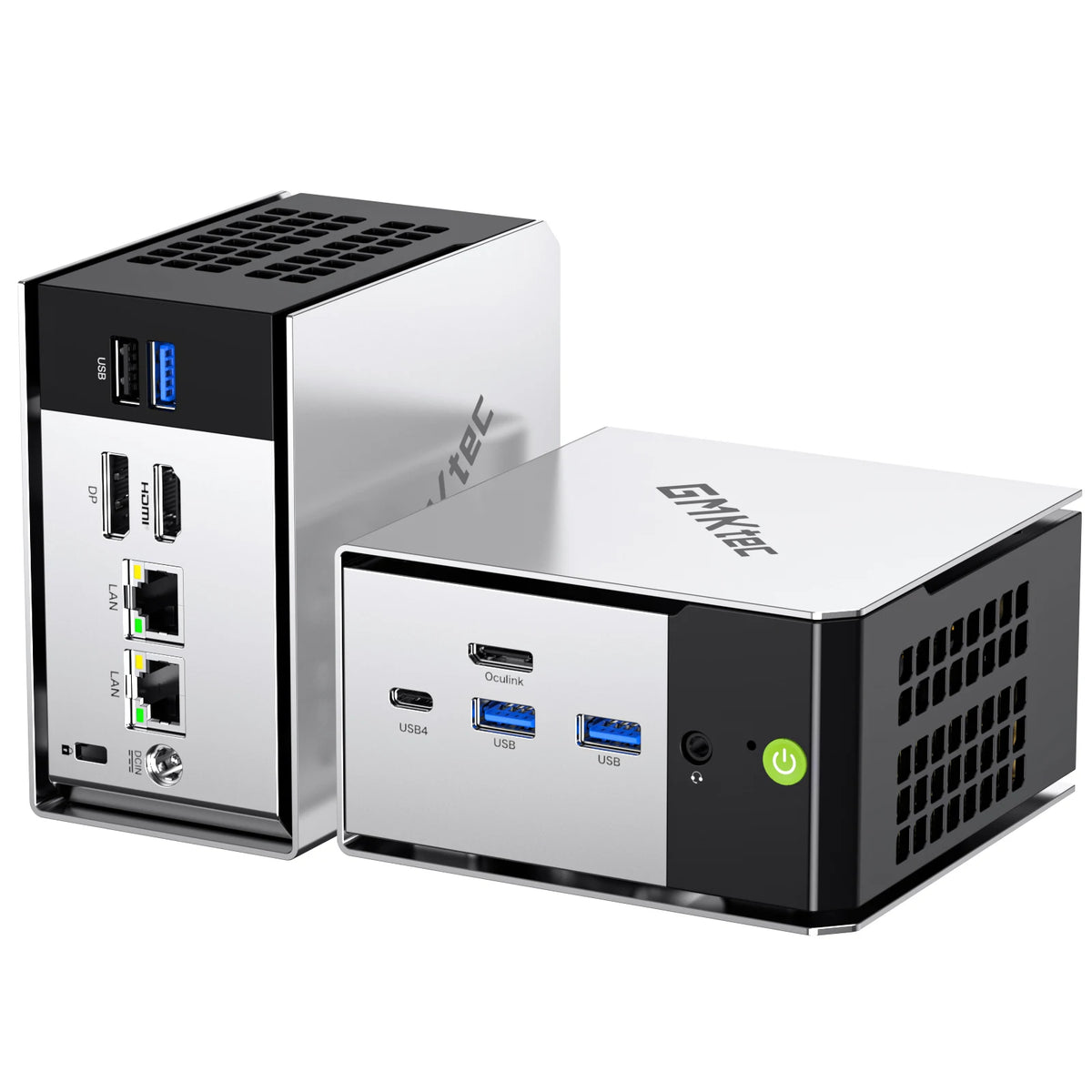 Compact Mini PC — AMD Ryzen 5 PRO 6650H, 16GB RAM, No SSD, No OS — Triple 4K Display Support, WiFi 6E, Bluetooth 5.2, USB-C, DisplayPort