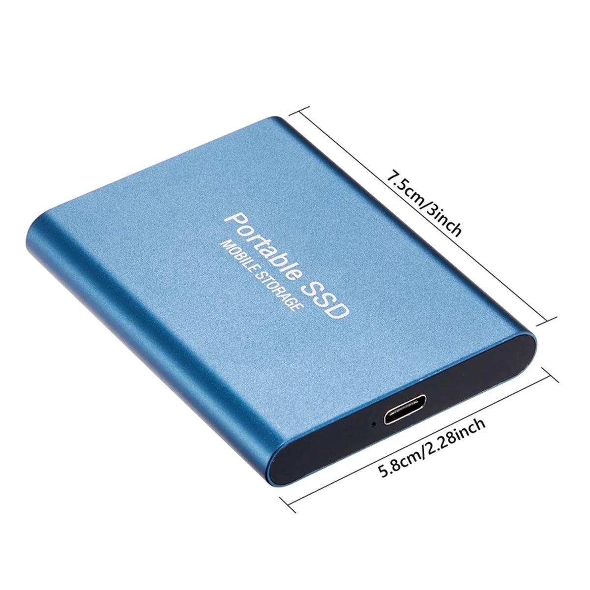 USB 3.14TB SSD External Hard Drive Mobile Solid State Hard Disk High Speed Storage Memory Stick