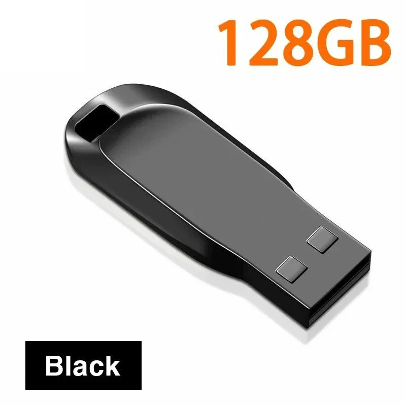 Flash Drive 2TB USB 3.0 Mini High Speed Metal Pendrive 1TB Stick Portable Drive Waterproof Memoria Storage For Car Music
