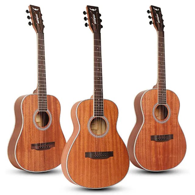 Acoustic Guitar 6String Travel Folk Portable Professional Musical Instrument D3615 D3815 36 38Inch Rosewood Fingerboard - Shubert Online Store