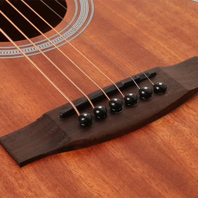 Acoustic Guitar 6String Travel Folk Portable Professional Musical Instrument D3615 D3815 36 38Inch Rosewood Fingerboard - Shubert Online Store