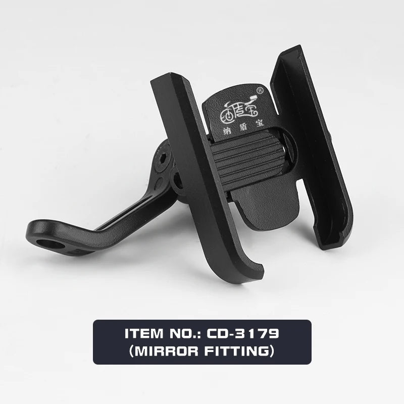 Aluminium Alloy Mobile Phone Holder Bike Motorcycle Cell Phone Holder Motorcycle Holder Phone Charger - Shubert Online Store