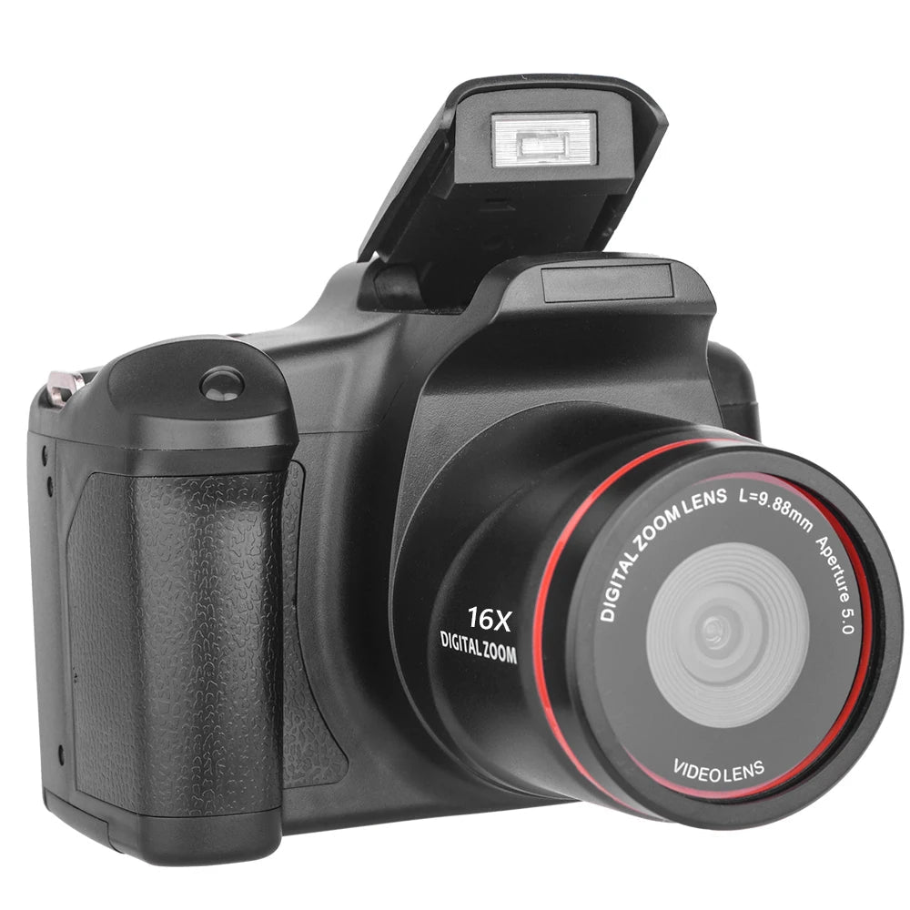 Camcorder 16X Zoom Vlogging Camera with 2.4 Inch LCD Screen Video Recorder for Photography and Video - Shubert Online Store
