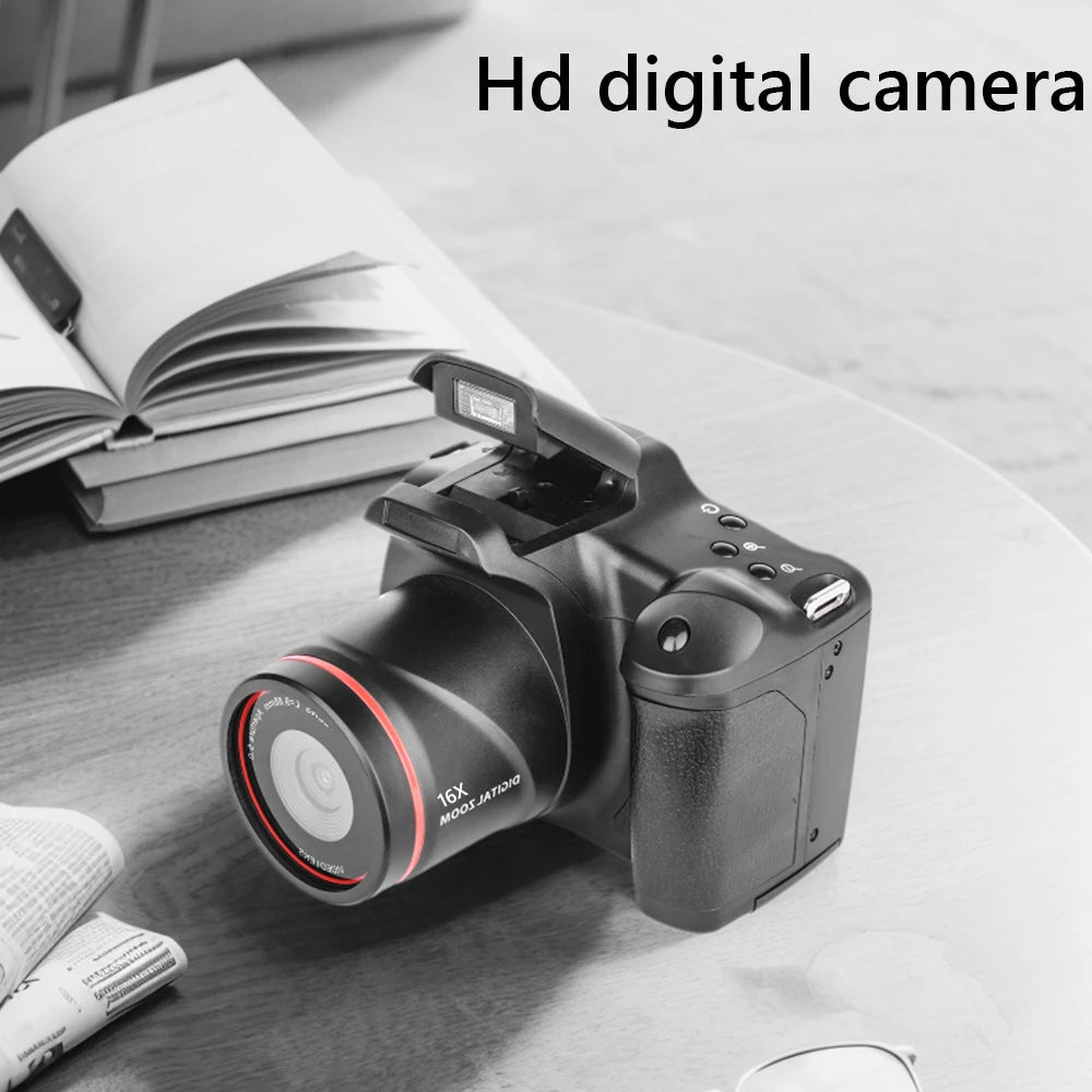Camcorder 16X Zoom Vlogging Camera with 2.4 Inch LCD Screen Video Recorder for Photography and Video - Shubert Online Store