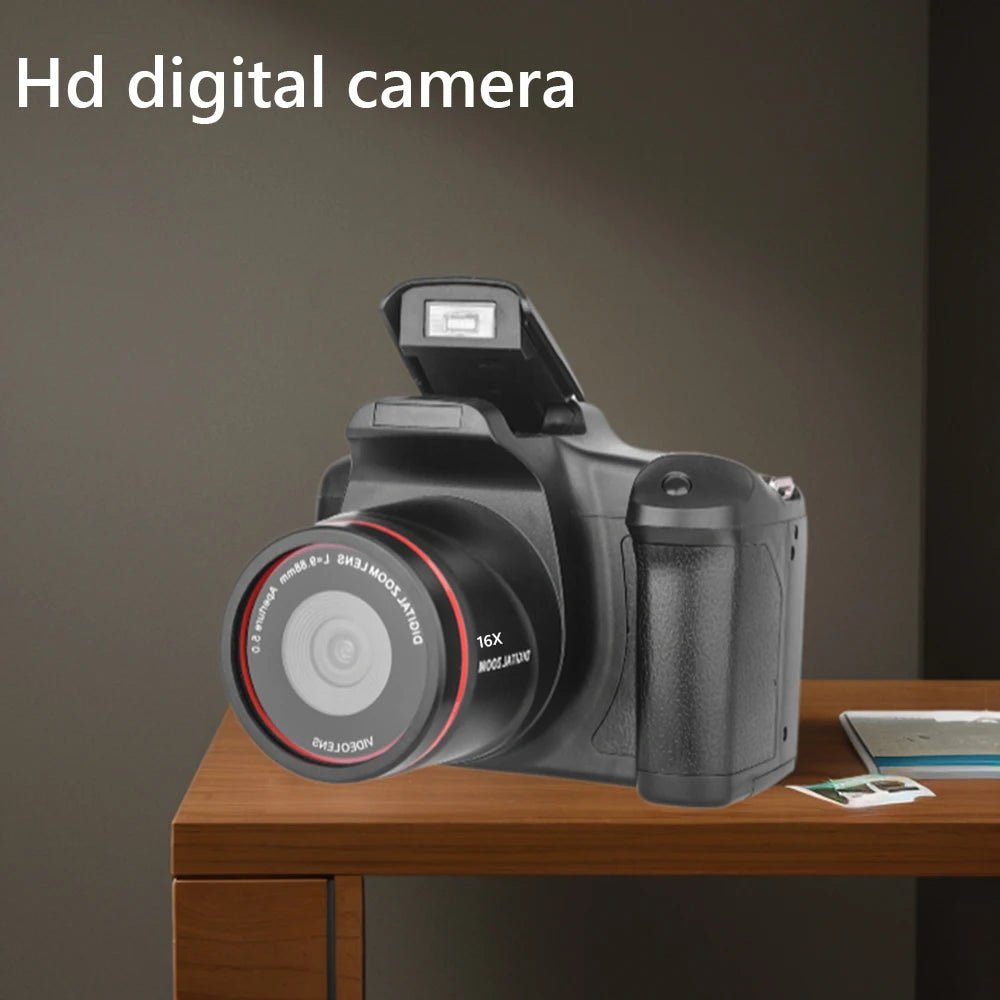 Camcorder 16X Zoom Vlogging Camera with 2.4 Inch LCD Screen Video Recorder for Photography and Video - Shubert Online Store