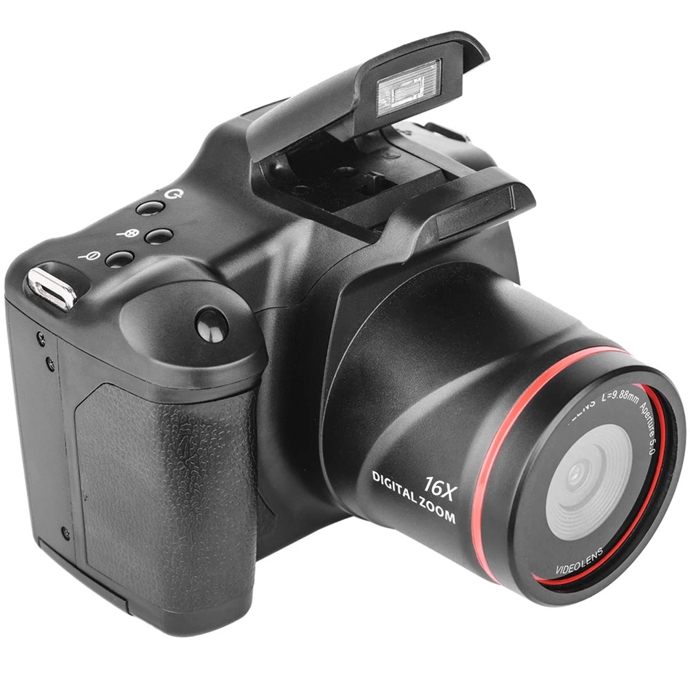 Camcorder 16X Zoom Vlogging Camera with 2.4 Inch LCD Screen Video Recorder for Photography and Video - Shubert Online Store