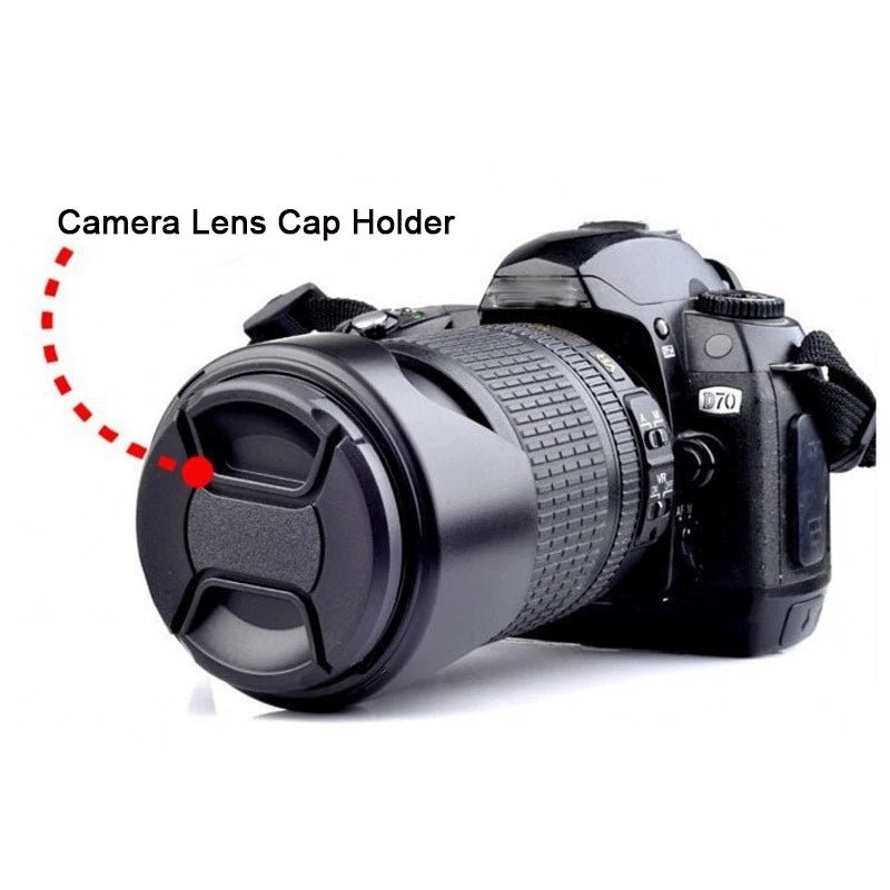 Camera Lens Cap High-quality 49mm 52mm 55mm 58mm 67mm 72mm Snap on Front Lens Cap for Camera - Shubert Online Store