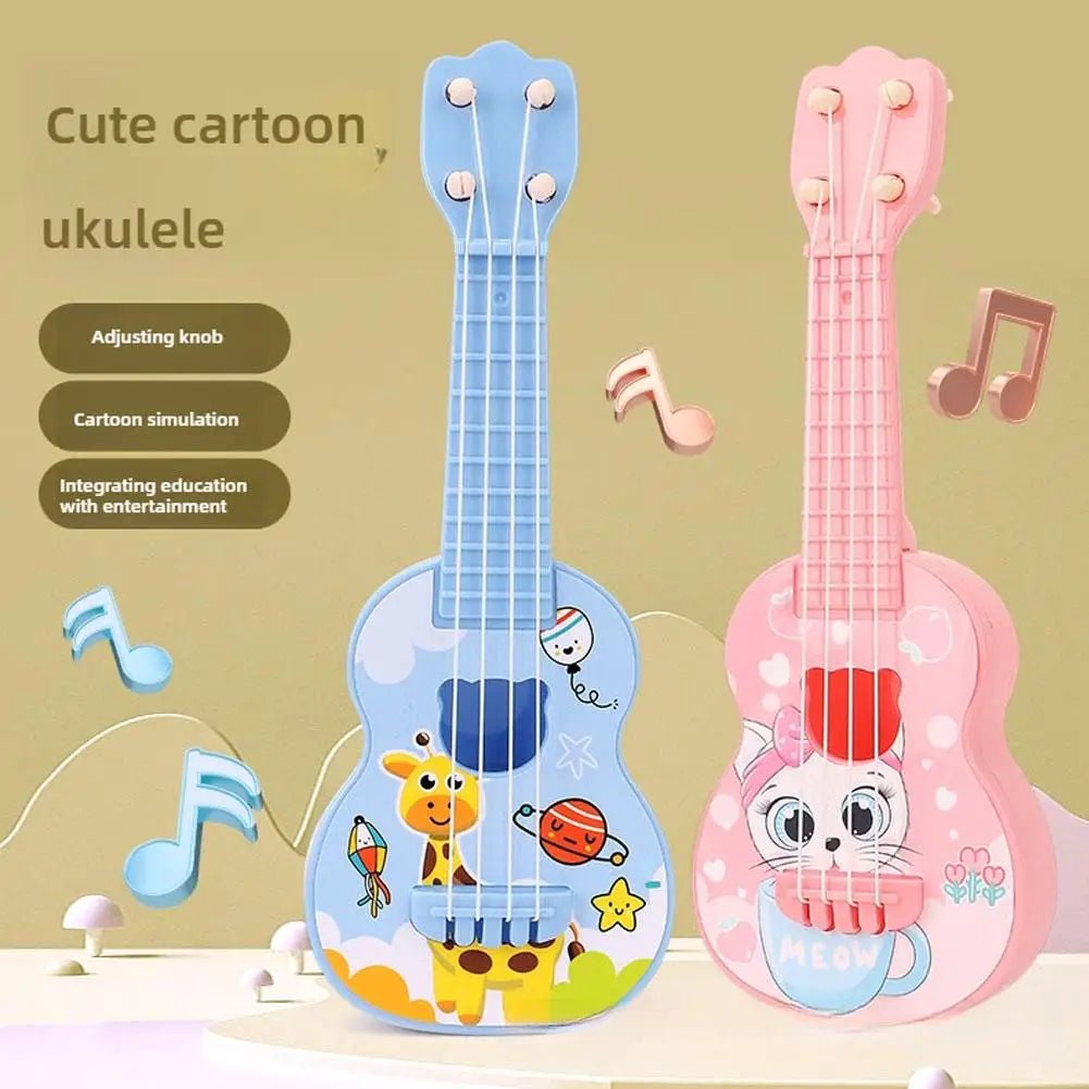 Children Can Play Ukulele Toy Guitar Can Play Beginner Simulation Instrument Enlightenment Musician Learning Gift - Shubert Online Store
