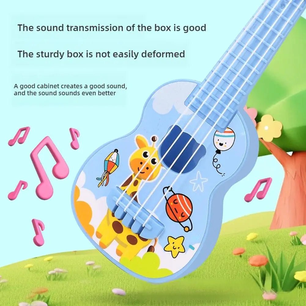 Children Can Play Ukulele Toy Guitar Can Play Beginner Simulation Instrument Enlightenment Musician Learning Gift - Shubert Online Store
