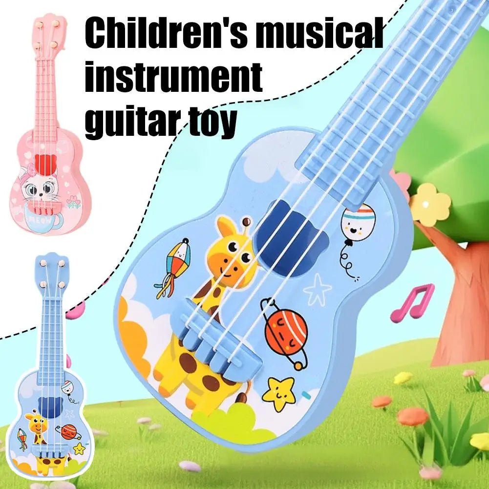 Children Can Play Ukulele Toy Guitar Can Play Beginner Simulation Instrument Enlightenment Musician Learning Gift - Shubert Online Store