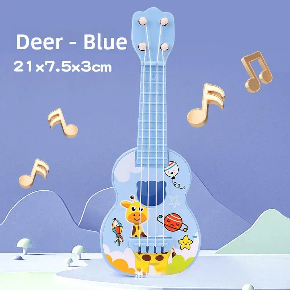 Children Can Play Ukulele Toy Guitar Can Play Beginner Simulation Instrument Enlightenment Musician Learning Gift - Shubert Online Store