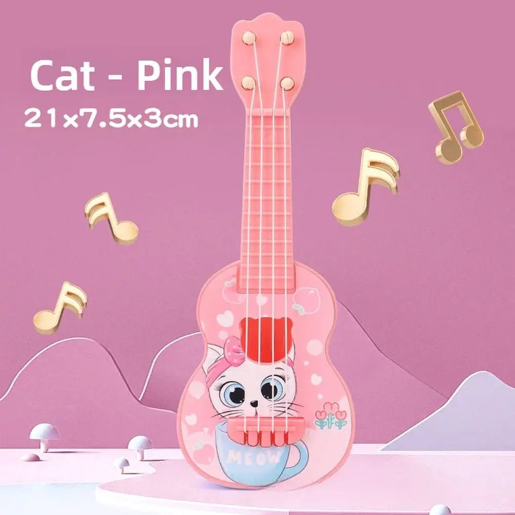 Children Can Play Ukulele Toy Guitar Can Play Beginner Simulation Instrument Enlightenment Musician Learning Gift - Shubert Online Store