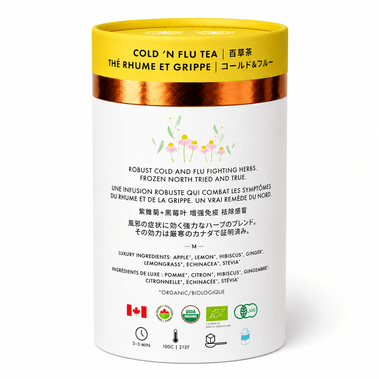 Echinacea Apple Lemon Tea | Organic | Canadian | 24ct - Shubert Online Store