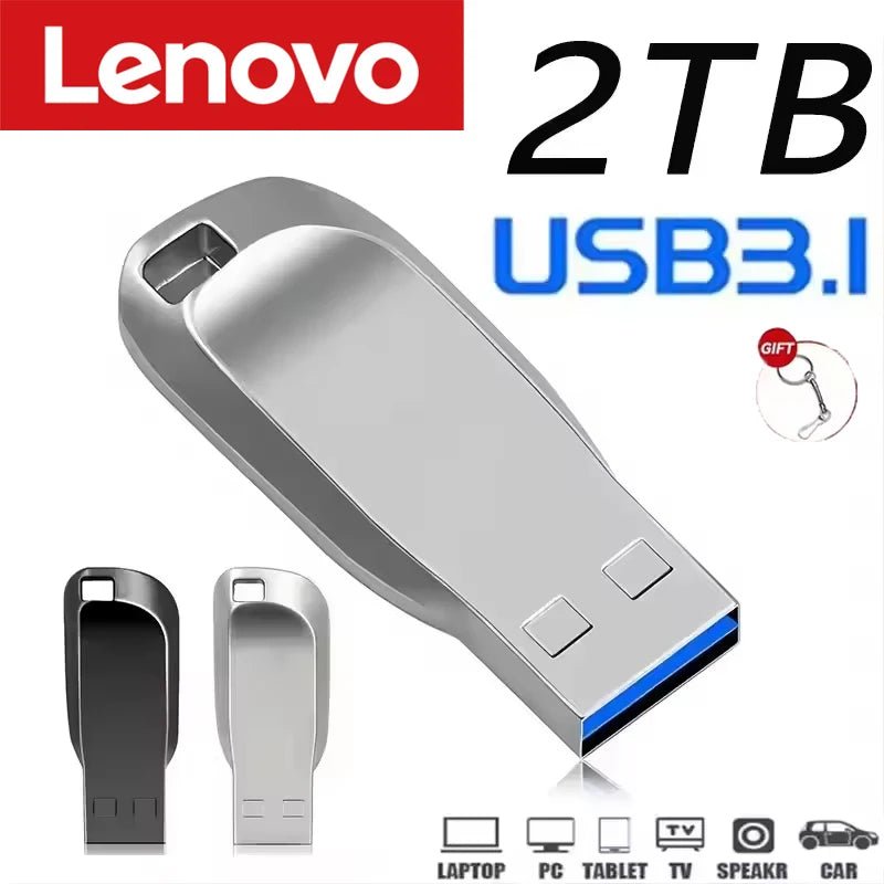 Flash Drive 2TB USB 3.2 Mini High Speed Metal Pendrive 1TB Stick Portable Drive Waterproof Memoria Storage U Disk 2026 - Shubert Online Store