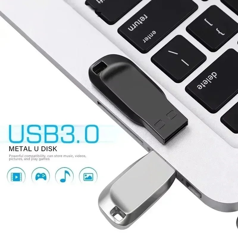Flash Drive 2TB USB 3.2 Mini High Speed Metal Pendrive 1TB Stick Portable Drive Waterproof Memoria Storage U Disk 2026 - Shubert Online Store
