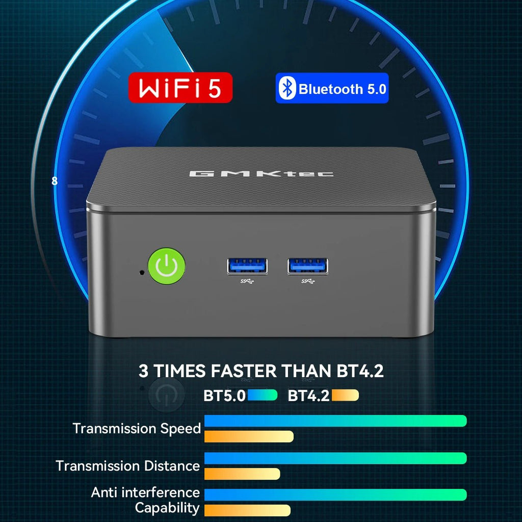 GMKtec G3S Mini PC – Intel Alder Lake N95, 8GB RAM, 256GB SSD, Windows 11 Pro - Shubert Online Store