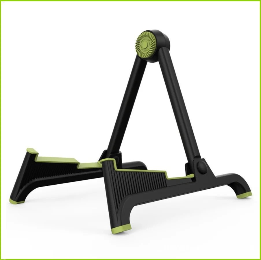 Guitar Stand - A Frame Foldable Floor Universal ABS for Acoustic Classical Guitar Electric Bass Guitars Banjo Ukulele Portable - Shubert Online Store