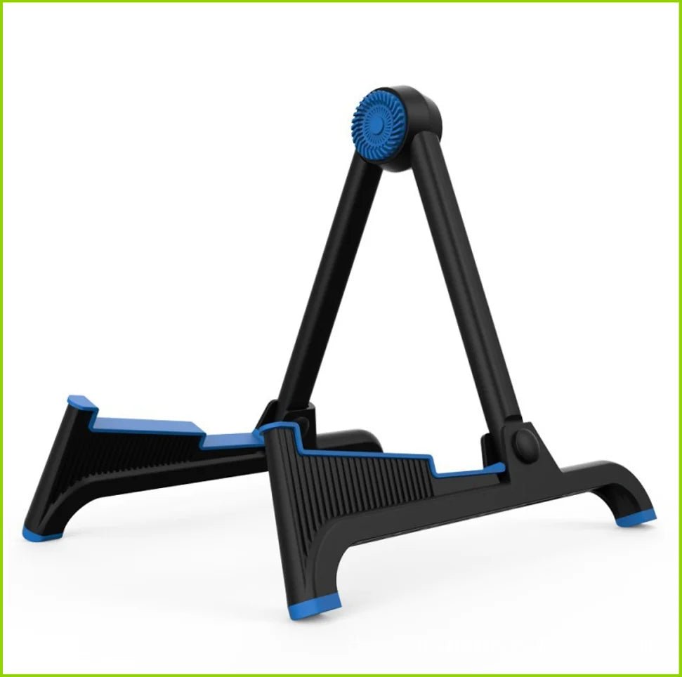 Guitar Stand - A Frame Foldable Floor Universal ABS for Acoustic Classical Guitar Electric Bass Guitars Banjo Ukulele Portable - Shubert Online Store