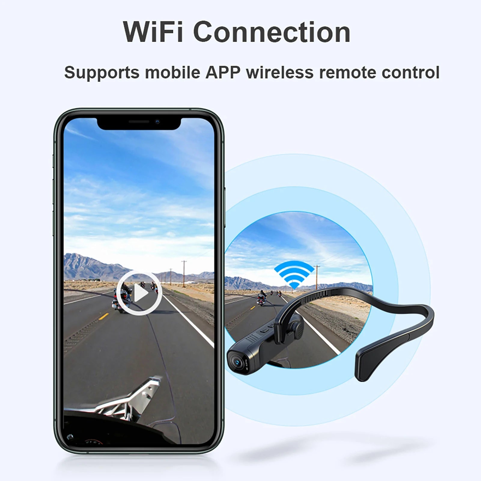 Head Mounted Camera 4K 30FPS Anti Shake and 120° Wide Angle Lens Video Camera wearable video camera 4k - Shubert Online Store
