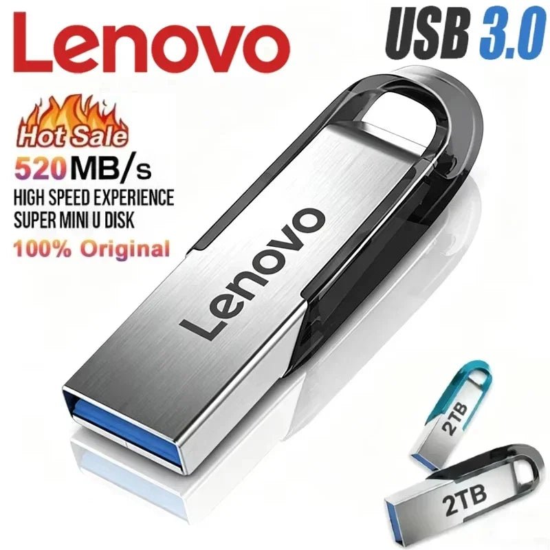 High Speed Pendrive USB Flash Drive Metal U Disk 2TB Type-C Memory Stick 512GB Waterproof Storage - Shubert Online Store