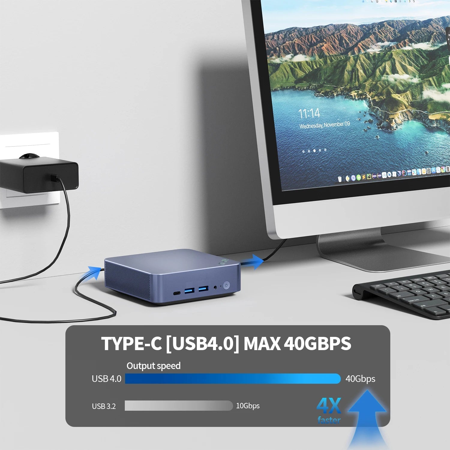 Intel Core i5 Mini PC – 16GB DDR5, PCIe SSD, WiFi 6 & USB4 - Shubert Online Store