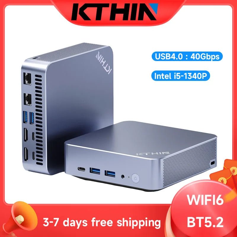 Intel Core i5 Mini PC – 16GB DDR5, PCIe SSD, WiFi 6 & USB4 - Shubert Online Store