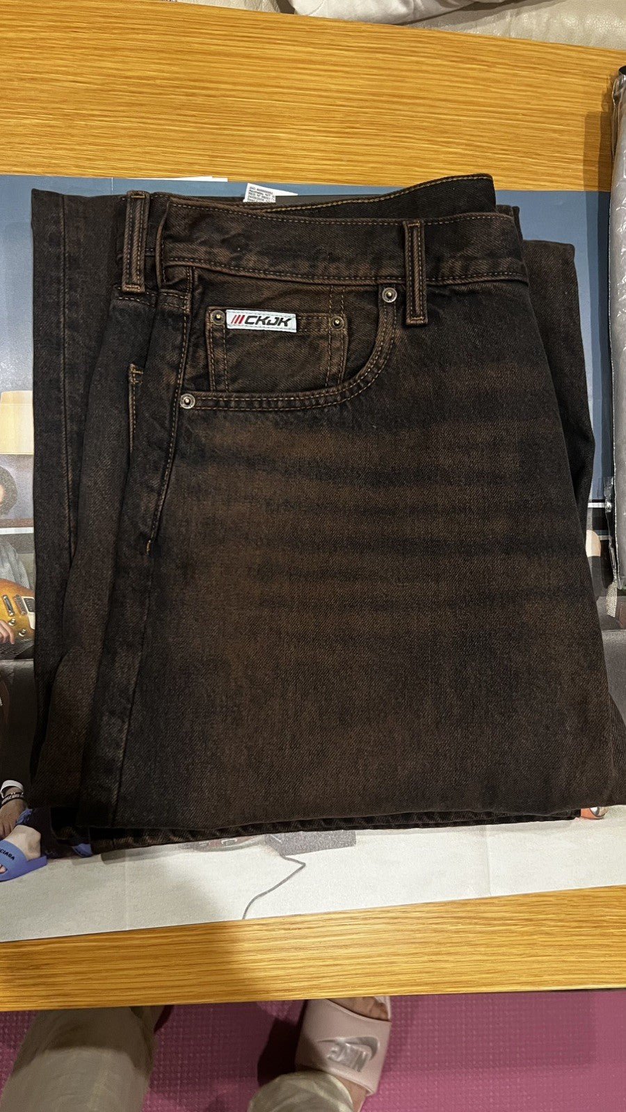 Jungkook x Calvin Klein High Rise Baggy Jeans - Shubert Online Store