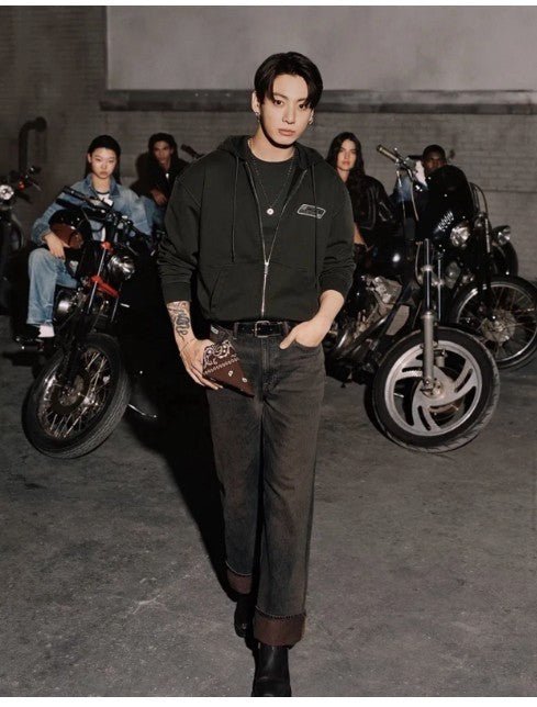 Jungkook x Calvin Klein High Rise Baggy Jeans - Shubert Online Store