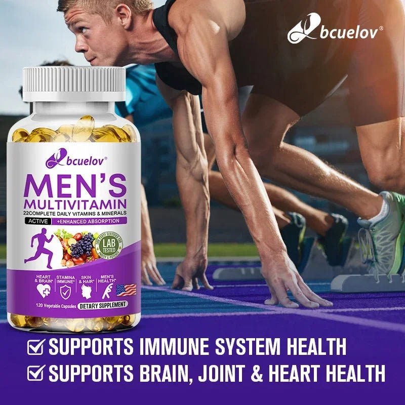 Men's multivitamin - contains a variety of vitamins and minerals, daily nutrition, maintain good health and enhance immunity - Shubert Online Store