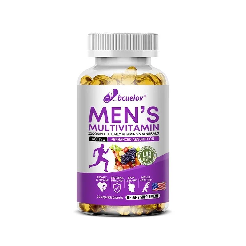 Men's multivitamin - contains a variety of vitamins and minerals, daily nutrition, maintain good health and enhance immunity - Shubert Online Store