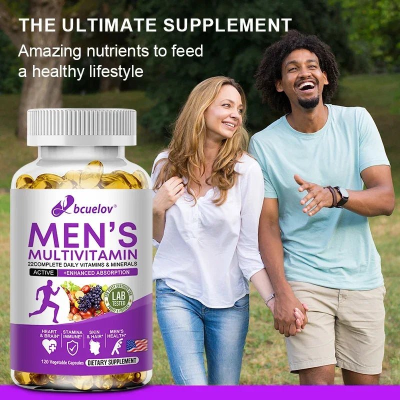 Men's multivitamin - contains a variety of vitamins and minerals, daily nutrition, maintain good health and enhance immunity - Shubert Online Store