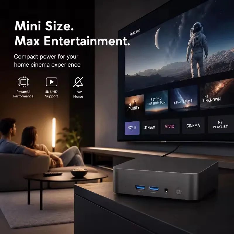 Mini PC Intel N150 – Windows 11 Pro, 16GB/32GB RAM, 1TB/2TB SSD Great for gaming! - Shubert Online Store