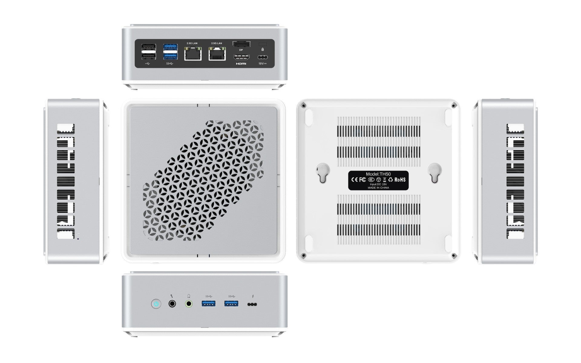 MINISFORUM Mini PC TH50 Core I5-11320H Mini HD Office Micro Host - Shubert Online Store