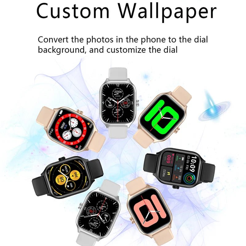 New Arrivals 2026 Sport Ladies Smartwatch Reloj Inteligente Heart Rate Fitness High Quality Amoled Waterproof Watch Women Smart - Shubert Online Store