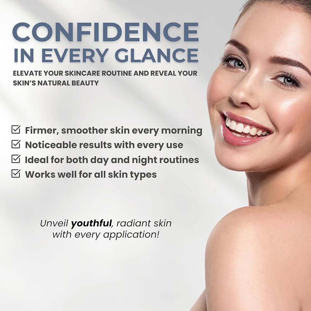 New Collagen Face Moisturizer Anti Aging Effect Reducing Wrinkles Face Cream Peptide Rejuveneting Skin Elasticity and Hydration - Shubert Online Store