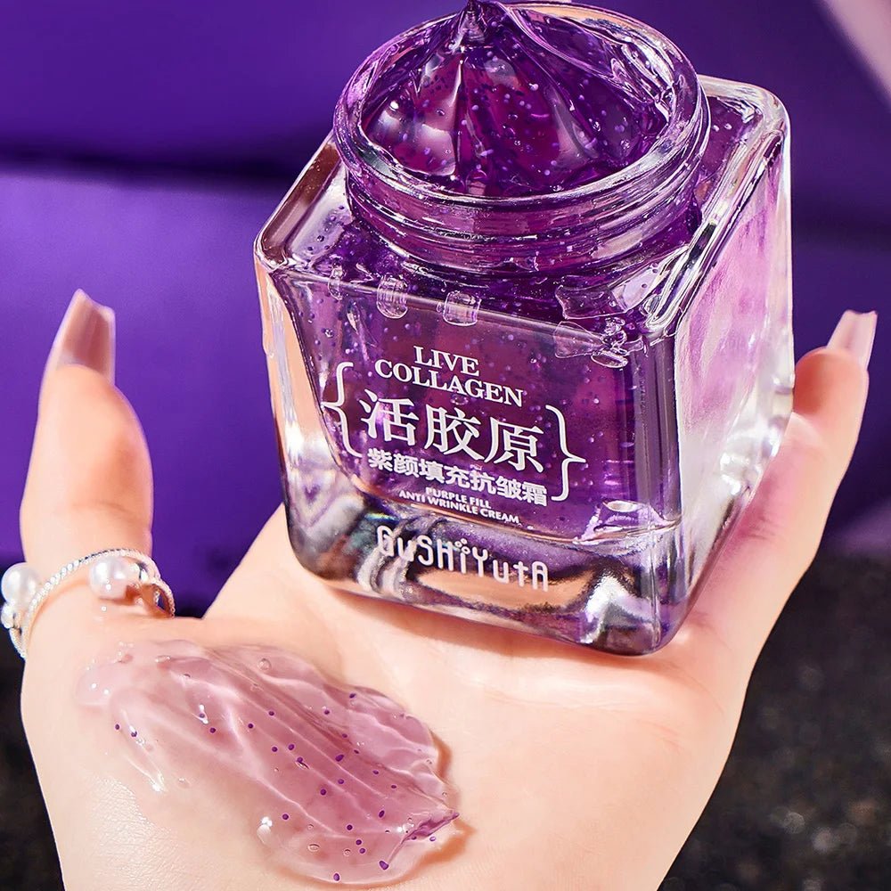 New Collagen Face Moisturizer Anti Aging Effect Reducing Wrinkles Face Cream Peptide Rejuveneting Skin Elasticity and Hydration - Shubert Online Store