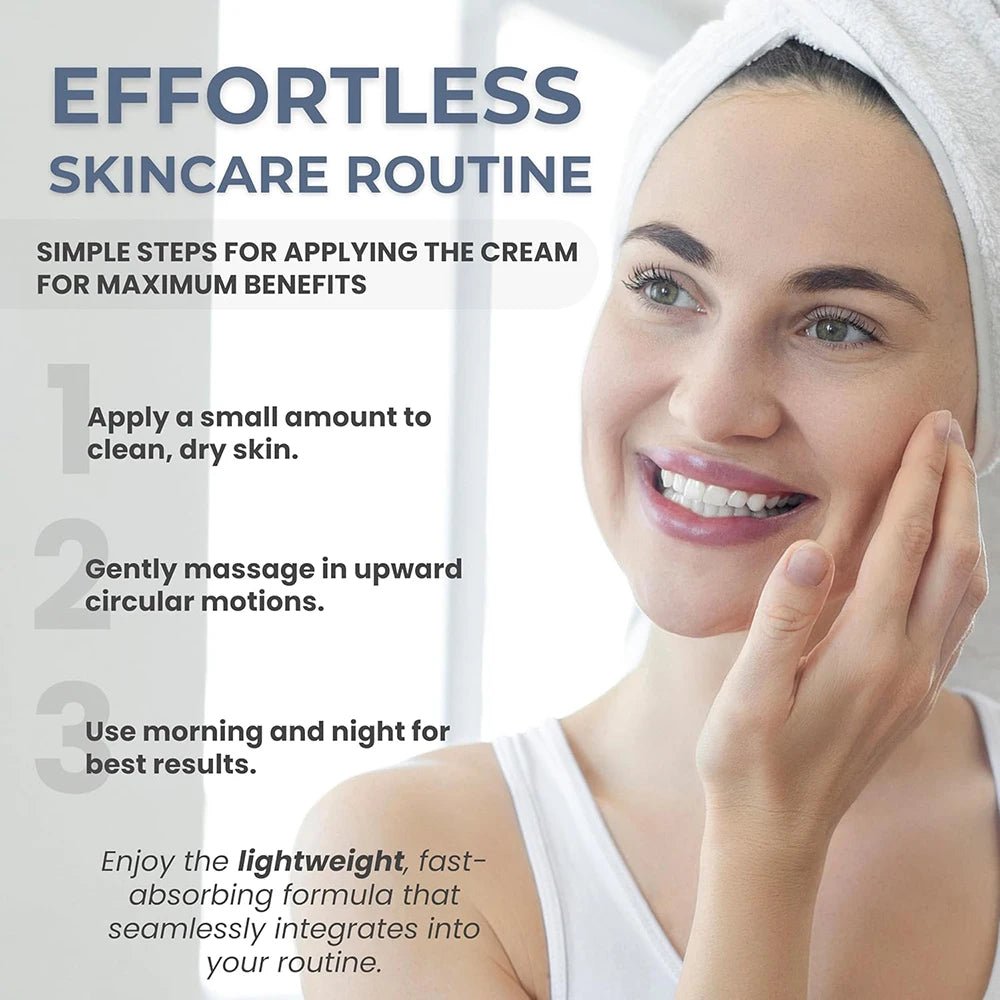 New Collagen Face Moisturizer Anti Aging Effect Reducing Wrinkles Face Cream Peptide Rejuveneting Skin Elasticity and Hydration - Shubert Online Store