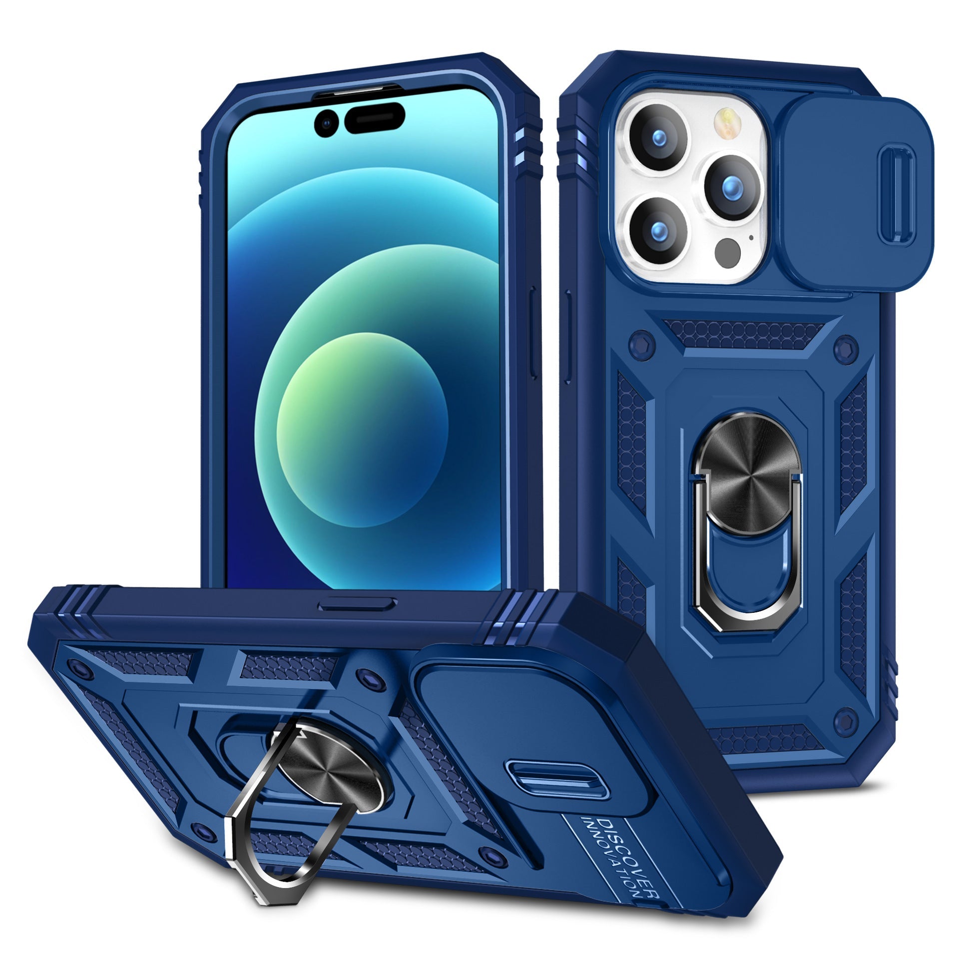 Suitable For The 17 Pro Max Phone Case Second Generation With A Sliding Window - Shubert Online Store