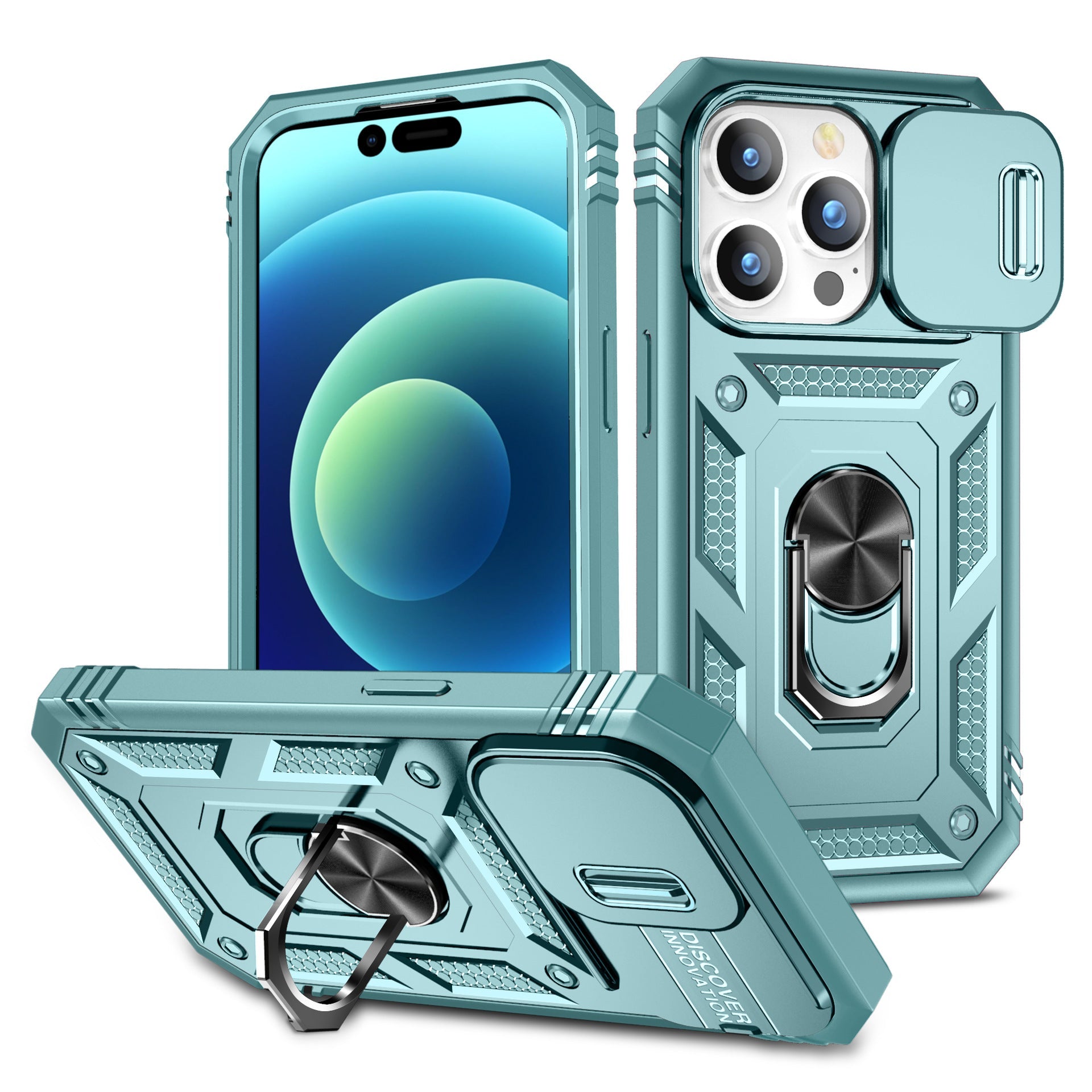Suitable For The 17 Pro Max Phone Case Second Generation With A Sliding Window - Shubert Online Store