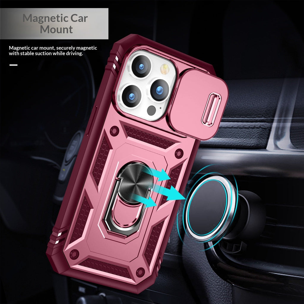 Suitable For The 17 Pro Max Phone Case Second Generation With A Sliding Window - Shubert Online Store