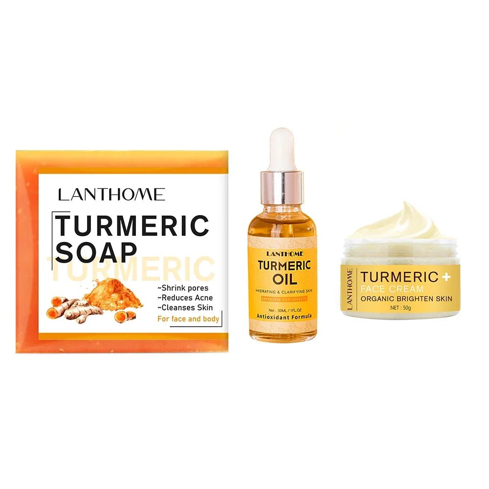 Turmeric Oil Anti Aging Reduce Wrinkles Fine Lines Moisturizer Facial Serum Bright Skin Care for Women Men Skin Care Products - Shubert Online Store