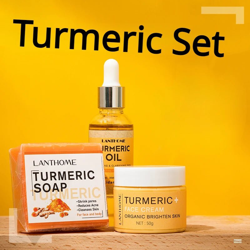 Turmeric Oil Anti Aging Reduce Wrinkles Fine Lines Moisturizer Facial Serum Bright Skin Care for Women Men Skin Care Products - Shubert Online Store